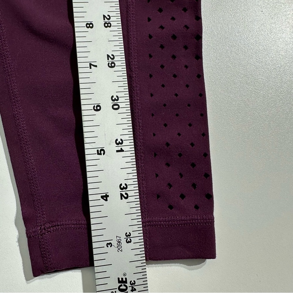 Athleta High Rise Legging Burgundy Women’s S - Picture 12 of 12